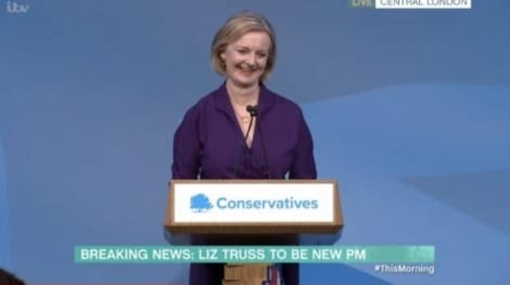 Liz Truss Terpilih Jadi PM Inggris, Janji Atasi Krisis Energi Liz Truss mantan Menteri Luar Negeri terpilih menjadi PM Inggris. (Ist)