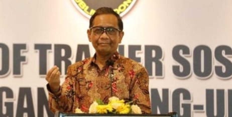 Mahfud MD Minta Publik Jangan Terlalu Pesimistis Ke Polri Menko Polhukam Mahfud MD. (Ist)