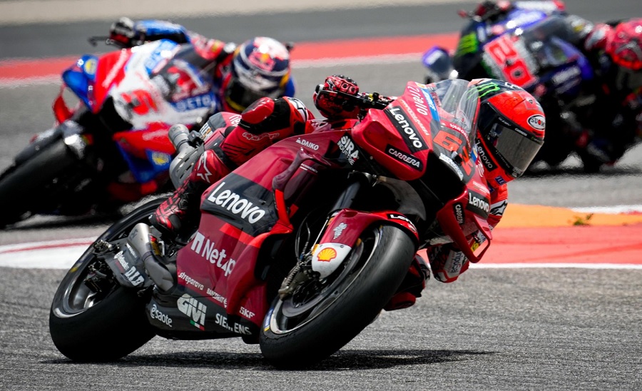 MotoGP Aragon, Bagnaia Ngarep Menang (Lagi) (Foto : Istimewa)