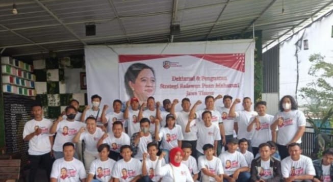 Relawan Gelar Konsolidasi, Puan Makin Berkibar Di Jawa Timur Relawan Puan di Jawa Timur. (Ist)