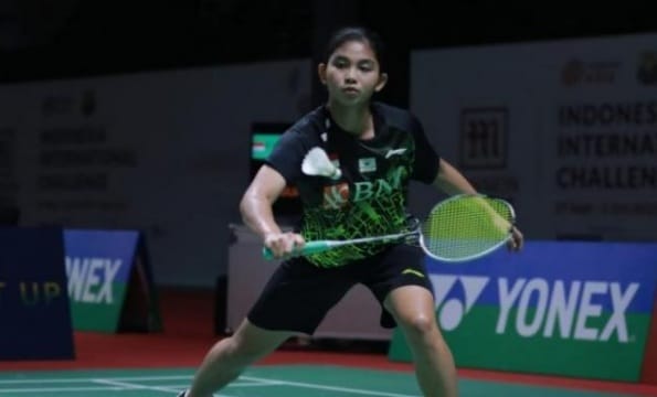 Sengit, Tasya Kantongi Tiket Perempatfinal Pemain tunggal Putri Indonesia Tasya Farahnailah. Foto : Istimewa