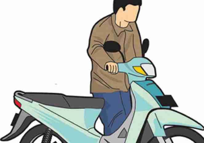 Ilustrasi motor dibawa kabur oleh pria yang berhasil menghipnotis pemiliknya. (Ist)