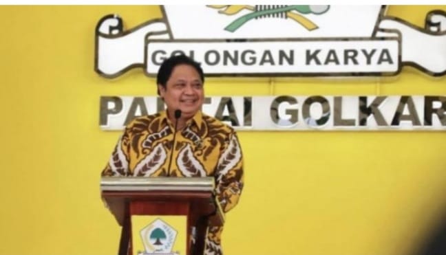 Ketua Umum Golkar Airlangga Hartarto. (Ist)