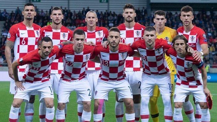 UEFA Nations League, Kroasia vs Denmark Timnas Kroasia. (Ist)