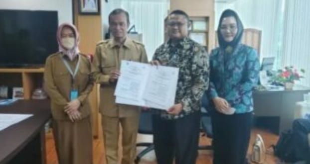 MoU antara Pemkot Tangsel dan Unpam terkait pendampingan terhadap pelaku Usaha Menengah Kecil Mikro (UMKM). Foto : Istimewa