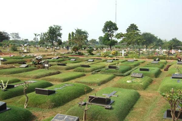 Waduh! Dari 48 Apartemen di Tangsel, Baru Satu yang Sudah Serahkan Fasum Makam ilustrasi pemakaman umum (ist)