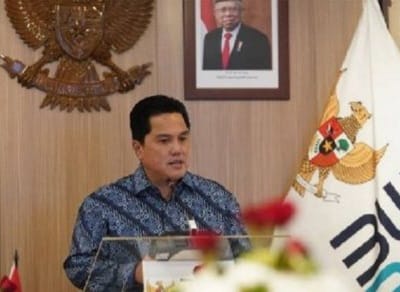 Menteri BUMN Erick Thohir. (Ist)