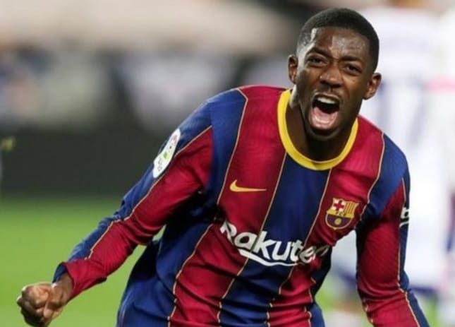 Ousmane Dembele bintang Barcelona. (Ist)