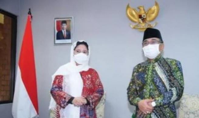 Duet Gus Yahya-Mbak Puan Seperti Duet Gus Dur-Mega Puan Maharani dan Gus Yahya. (Ist)
