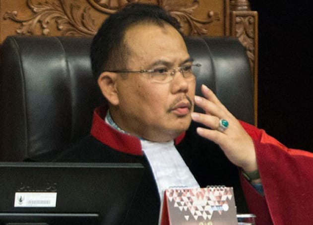 Ganti Hakim MK Di Tengah Jalan Hakim Aswanto. (Ist)