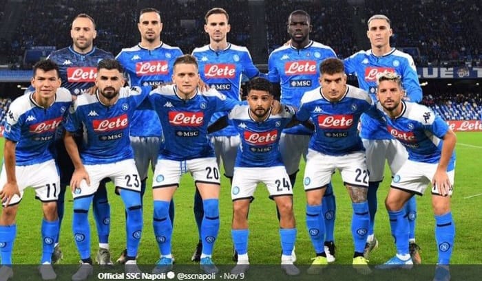 Para pemain Napoli. (Ist)