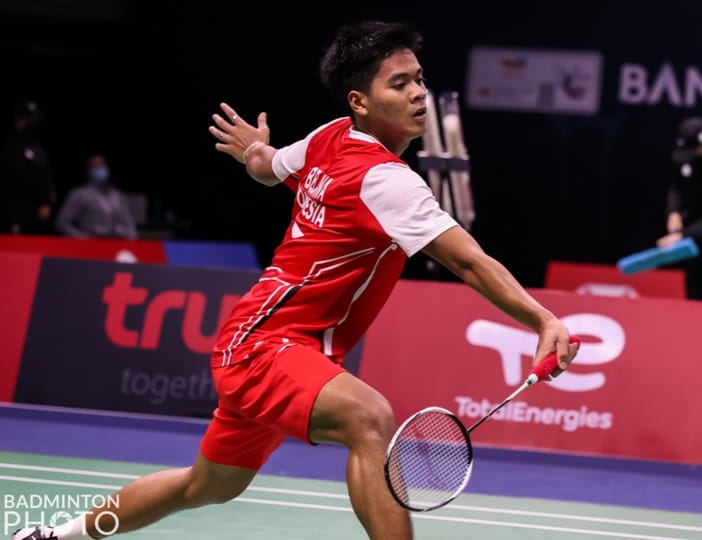 Indonesia International Challenge 2022: Syabda, Tegar Dan Bobby Terus Melaju Syabda salah satu pemain tunggal putra Indonesia yang melangkah ke babak 16 besar Infonesia International Challenge 2022. (Ist)