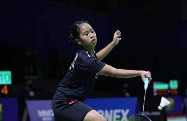 Indonesia International Challenge 2022, Tidak Ada Wakil Di Tunggal Putri Pemain tunggap putri Indonesia Aisyah Sativa Fatetani. (Ist)