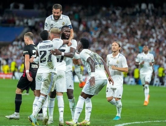Ini 5 Klub Yang Lolos Raih Tiket 16 Besar Real Madrid salah satu klub yang lolos ke babak 16 besar Liga Champions. (Ist)
