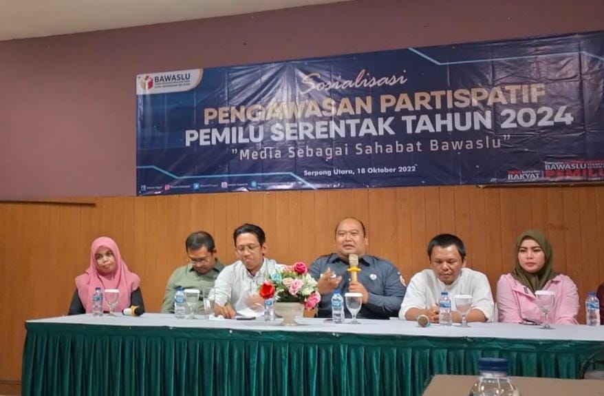 Jelang Pesta Demokrasi, Bawaslu Tangsel Rangkul Insan Pers Guna Perkuat Fungsi Pengawasan Foto : Istimewa