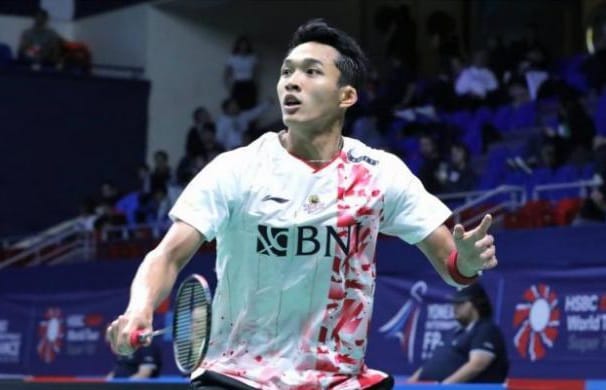 Tunggal Putra Indonesia Jonatan Christie. (Ist)