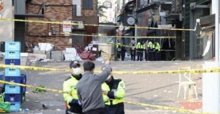 Tempat tragedi Hallowen di distrik Itaewon, Seoul. Foto : Istimewa