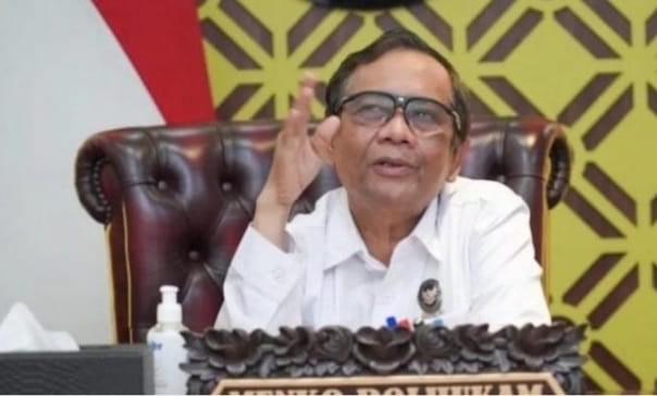 Mahfud: Panpel Kelewat Semangat, Nekat Gelar Pertandingan Malam Hari, Cetak Tiket 42 Ribu Menko Polhukam Mahfud MD. (Ist)
