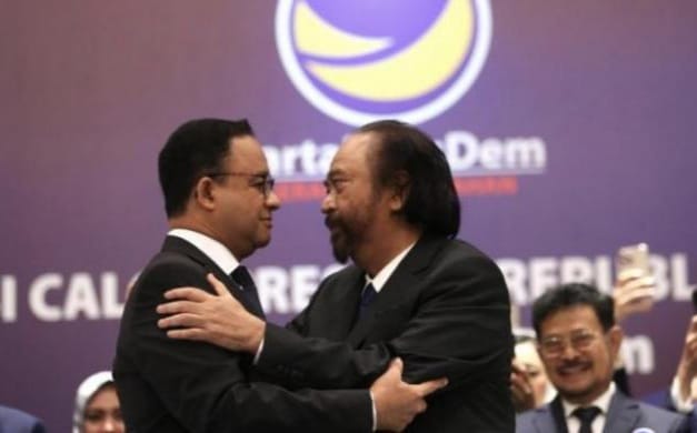 Anies Baswedan dan Ketua Umum Nasdem Surya Paloh. (Ist)
