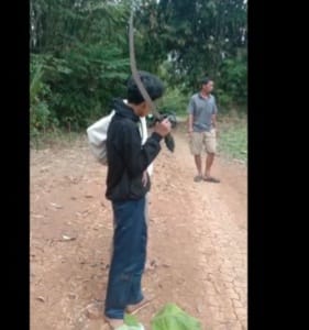 Bawa Celurit dan Gergaji, 3 Pelajar Di Lebak Ditangkap Polisi Foto : Istimewa