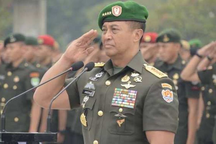 Calon Panglima TNI Jadi Tebak-tebakan Panglima TNI Jenderal Andika Perkas. Foto : Istimewa