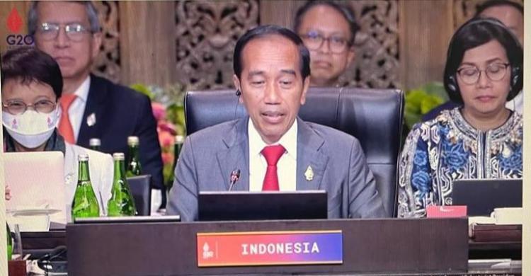Presiden Jokowi pada penutupan KTT G20. Foto : Istimewa