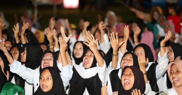 Dukung Ganjar Presiden 2024, Ribuan Santri Di Lampung Timur Ingin Pesantrennya Dikunjungi Ganjar (Foto : Istimewa)