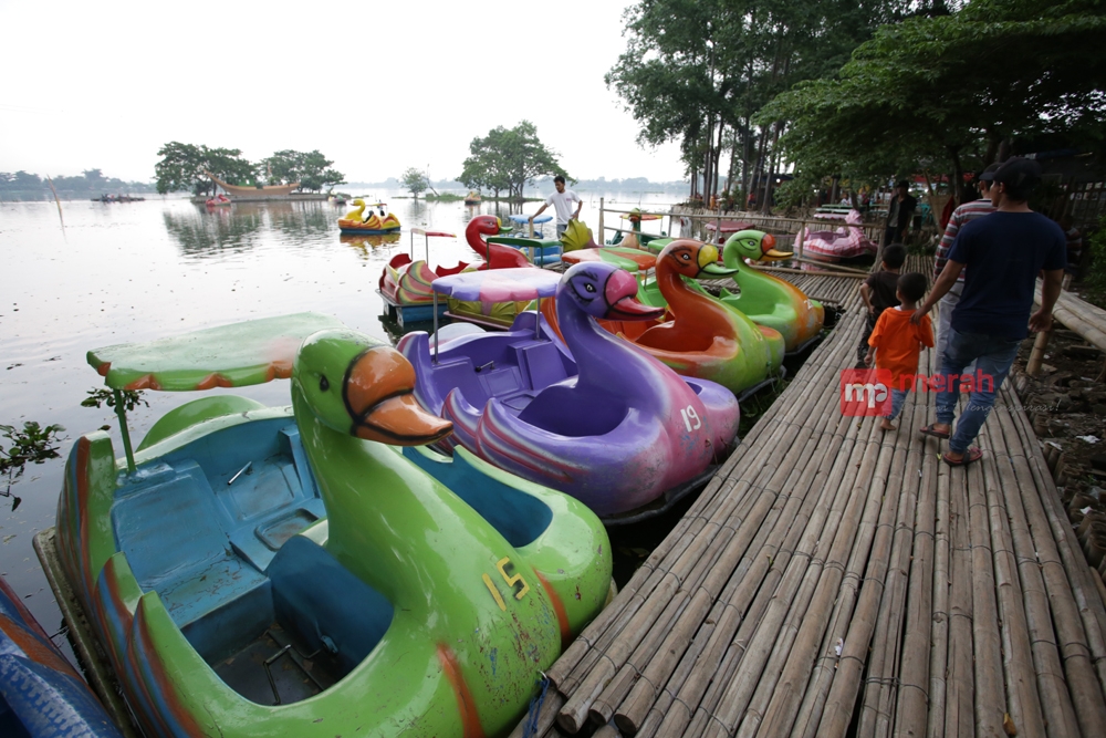 Kawasan wisata Situ Cipondoh, Kota Tangerang. Foto : Istimewa