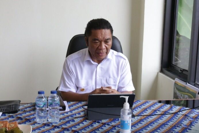 Fokus Tangani Stunting, Pemprov Banten Kucurkan Bankeu Desa Rp 18.570 Miliar Pj Gubernur Banten Al Muktabar. (Foto : Humas Pemprov)