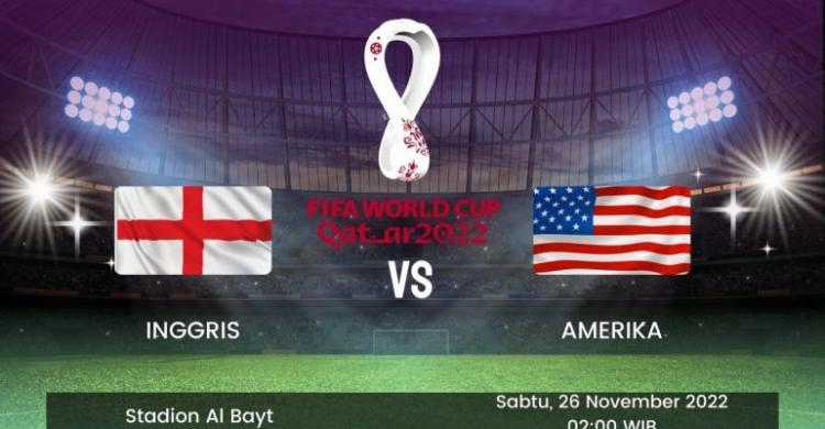 Inggris vs Amerika Serikat (Foto : Istimewa)