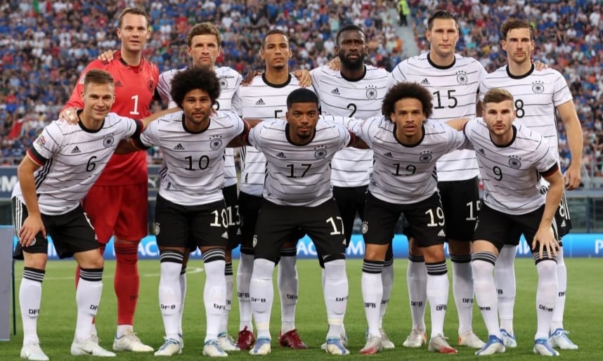 Jerman Vs Kosta Rika: De Panzer Waspada Parkir Bus Timnas Jerman di Piala Dunia 2022. Foto : Istimewa