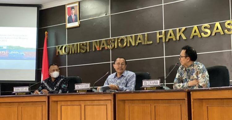 Komnas HAM: 45 Gas Air Mata Ditembakkan Aparat Dalam Tragedi Kanjuruhan Foto : Istimewa