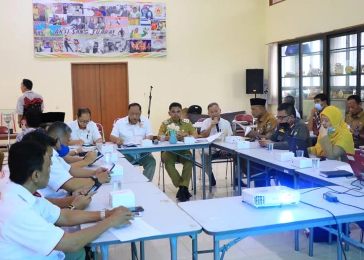 Kota Tangerang Siap Menyambut Ribuan Atlet Proprov Rapat koordinasi Porprov VI Banten di KONI Banten. Foto : Istimewa