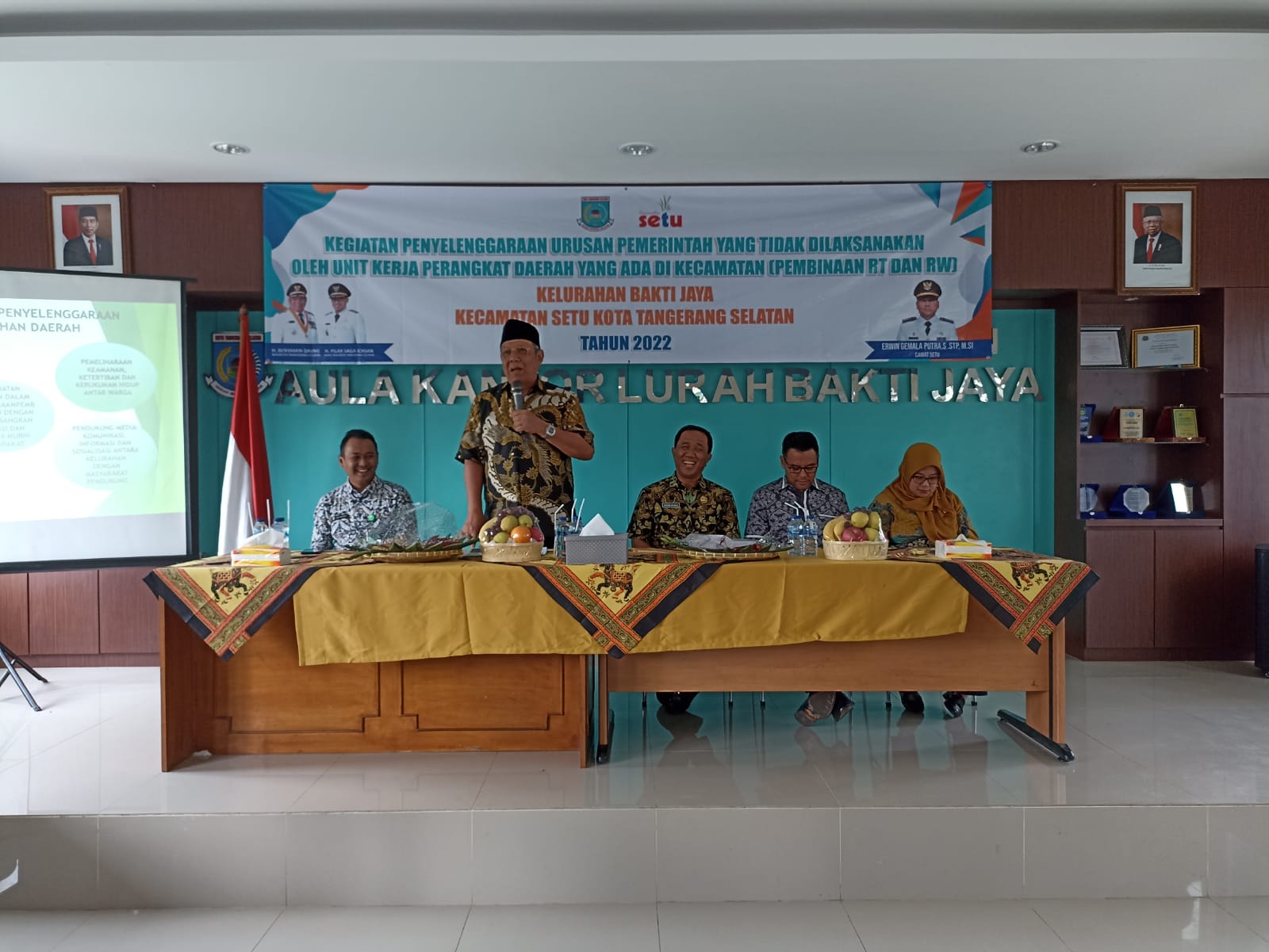 Pemulihan Pascapandemi Covid-19, Benyamin Gandeng RT & RW Kembali Gencarkan Pembangunan Foto : Istimewa