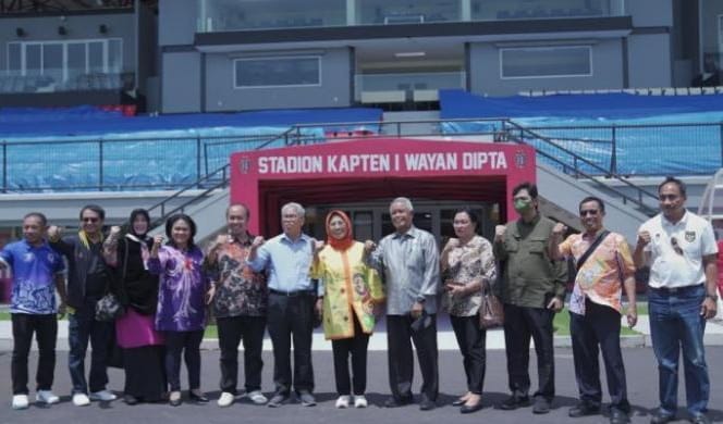 Piala Dunia U-20, DPR Cek Stadion Markas Bali United Anggota DPR Komisi X saat sidak ke Stadion Kapten I Wayan Dipta, Gianyar, Bali. (Ist)