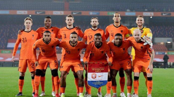 Prediksi Laga Perdana Grup A Belanda vs Ekuador Nanti Malam Timnas Belanda di Piala Dunia 2022 Qatar. (Ist)