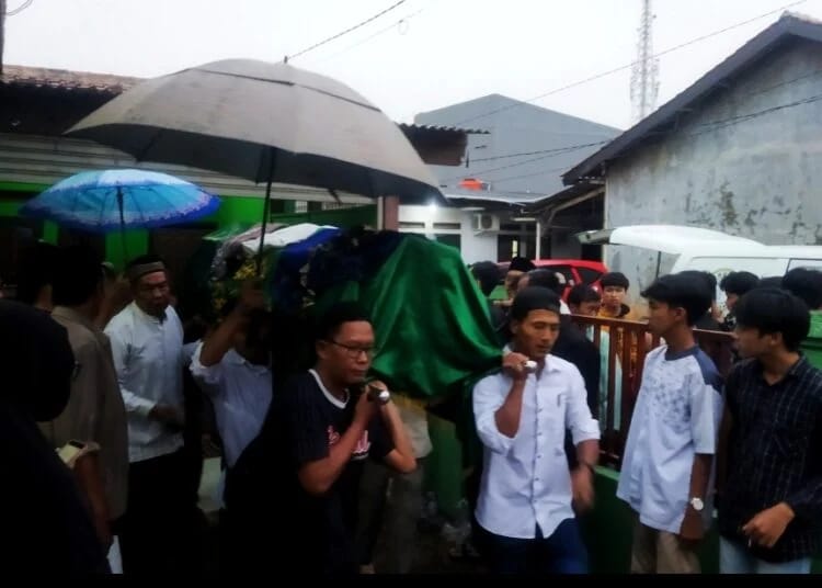 Jenazah RAS siswa SMK harus tewas akibat tawuran pelajar di daerah Plawad Utara. (Ist)