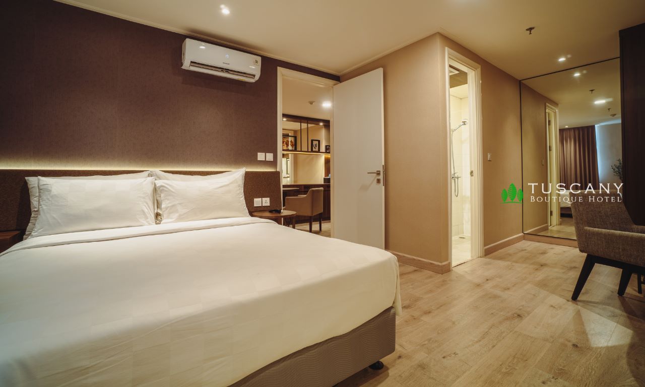 Terus Tancap Gas, Tuscany Boutique Hotel Serpong Punya Tipe Kamar Baru “Executive Suite” Executive Suite Room. (tangselpos.id/ist)