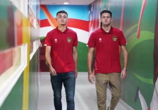 Pemain naturalisasi baru untuk memperkuat Timnas U-20 Ivar Jenner dan Justin Hubner. Foto : Istimewa