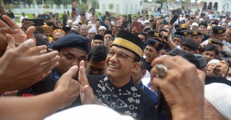 Anies Baswedan saat berkunjung di Aceh. (Ist)