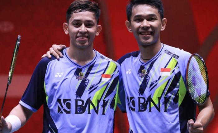 Pasangan ganda Indonesia Fajar Alfian/Muhammah Rian Ardianto resmi menduduki rangking pertama BWF pada pekan ini. (Ist)