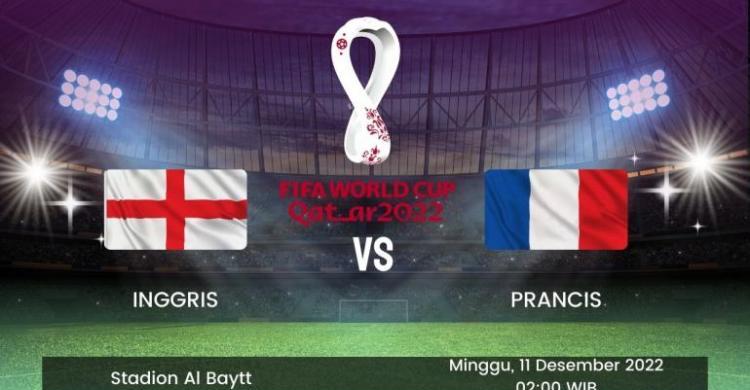 Inggris vs Prancis (Foto : Istimewa)