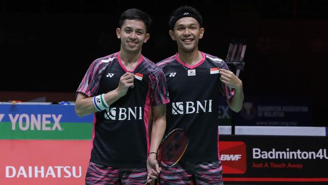 Jadi Unggulan, Fajar/Rian Siap Berburu Gelar Juara Pasangan ganda Indonesia Fajar/Rian siap berburu gelar di BWF World Tour Finals 2022. (Ist)