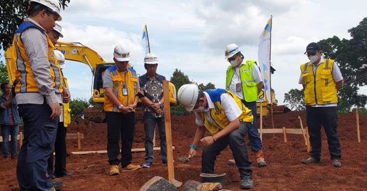 PUPR membangun 200 rumah untuk korban gempa Cianjur dengan sistem Risha di Desa Sirnagalih. Foto : Istimewa