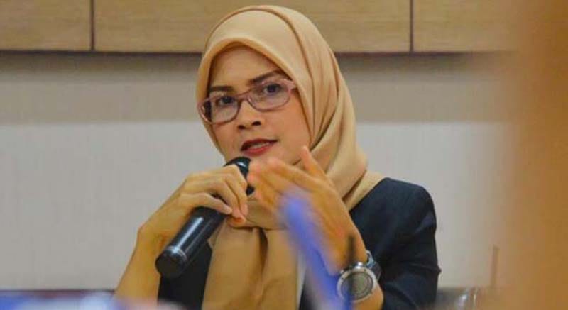 Kereta Keluar Jalur Di Proyek KCJB Juru bicara Kemenhub Adita Irawati. (foto: Istimewa)