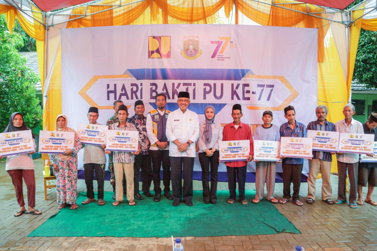 Masyarakat Curug Sambut Baik Pembangunan Jamban dari Pemprov Banten (Foto : Humas Pemprov)