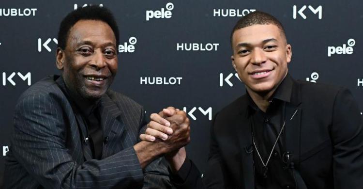 Mega Bintang Pele Bangga Dengan Mbappe (Foto : Istimewa)