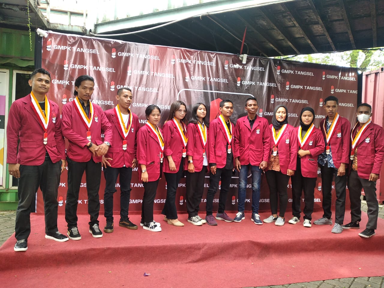 Menjawab Kegelisahan Atas Bangsa, Mahasiswa Tangsel Deklarasi GMPK Ratusan mahasiswa dari berbagai universitas menggelar deklarasi Gerakan Mahasiswa Pelajar Kebangsaan (GMPK) Tangsel. (tangselpos.id/rmn)