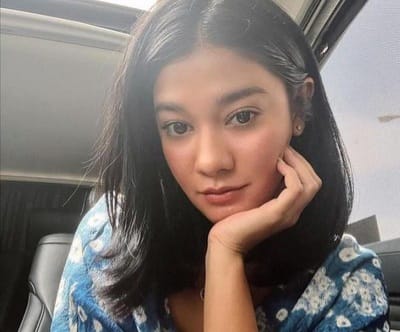 Naysilla Mirdad, Natalan Bareng Pacar Naysilla Mirdad. (Ist)