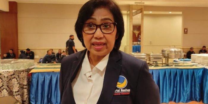 Tolak Desakan Reshuffle, NasDem: Syahrul dan Siti Nurbaya 2 Menteri Berprestasi Irma Surya Chaniago Politisi Partai Nasdem. (Ist)